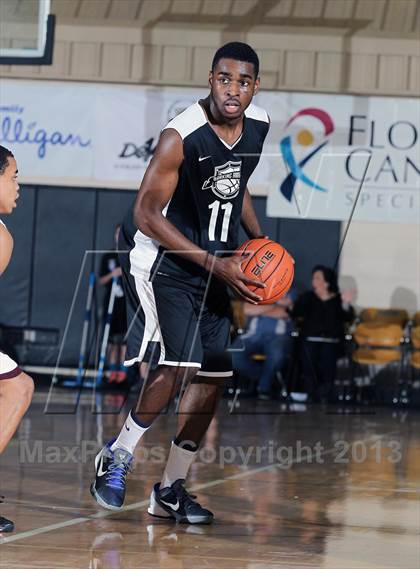 Thumbnail 2 in Sunrise Christian Academy vs. Barking Abbey (London) (City of Palms Classic) photogallery.