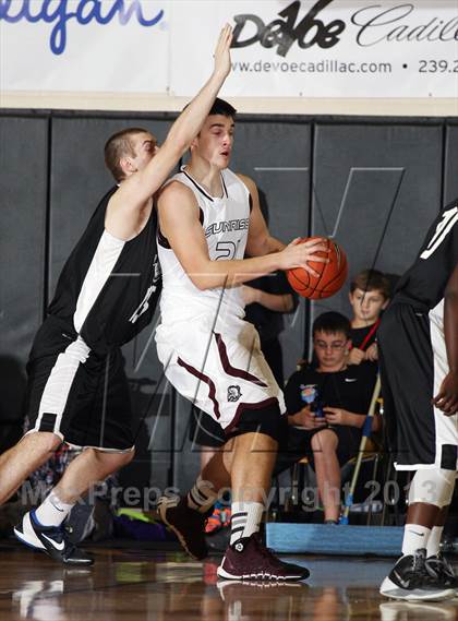 Thumbnail 3 in Sunrise Christian Academy vs. Barking Abbey (London) (City of Palms Classic) photogallery.