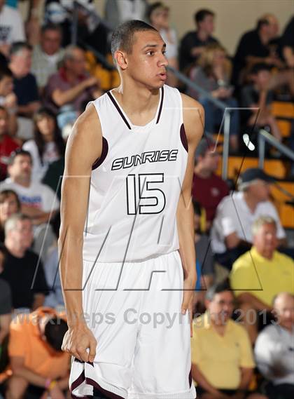 Thumbnail 1 in Sunrise Christian Academy vs. Barking Abbey (London) (City of Palms Classic) photogallery.