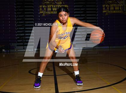 Thumbnail 3 in Lynwood Varsity Basketball Photo Shoot photogallery.