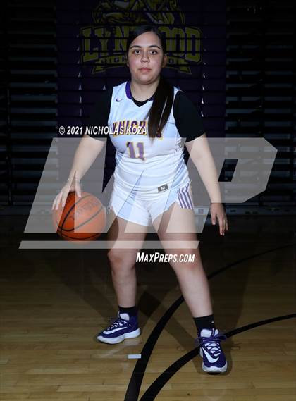 Thumbnail 3 in Lynwood Varsity Basketball Photo Shoot photogallery.