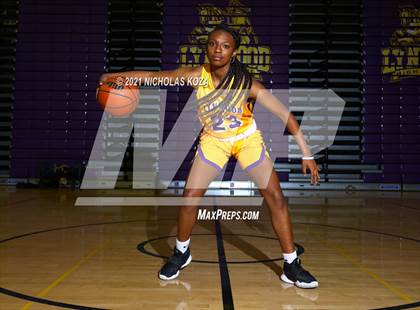 Thumbnail 2 in Lynwood Varsity Basketball Photo Shoot photogallery.