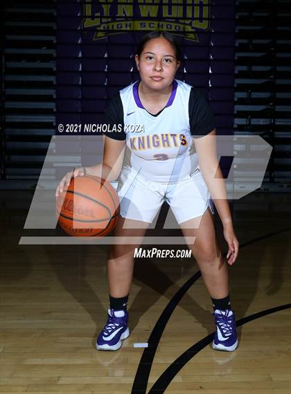 Thumbnail 2 in Lynwood Varsity Basketball Photo Shoot photogallery.