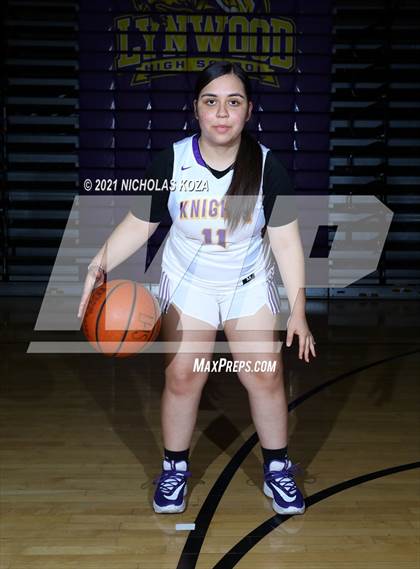 Thumbnail 2 in Lynwood Varsity Basketball Photo Shoot photogallery.