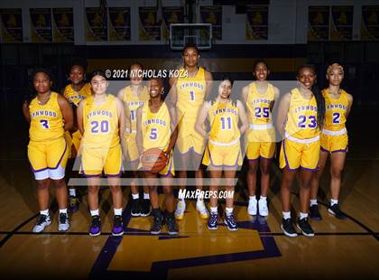 Thumbnail 1 in Lynwood Varsity Basketball Photo Shoot photogallery.