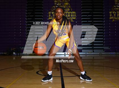 Thumbnail 3 in Lynwood Varsity Basketball Photo Shoot photogallery.
