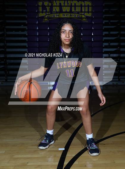 Thumbnail 1 in Lynwood Varsity Basketball Photo Shoot photogallery.