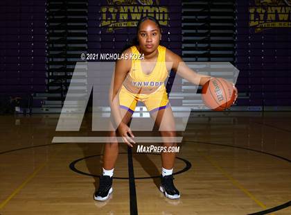 Thumbnail 2 in Lynwood Varsity Basketball Photo Shoot photogallery.