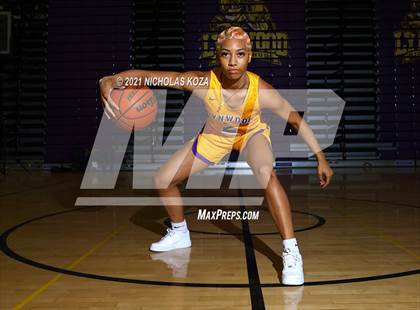 Thumbnail 3 in Lynwood Varsity Basketball Photo Shoot photogallery.