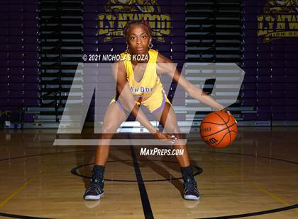 Thumbnail 1 in Lynwood Varsity Basketball Photo Shoot photogallery.