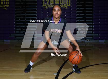 Thumbnail 3 in Lynwood Varsity Basketball Photo Shoot photogallery.