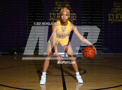 Thumbnail 2 in Lynwood Varsity Basketball Photo Shoot photogallery.