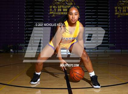 Thumbnail 2 in Lynwood Varsity Basketball Photo Shoot photogallery.