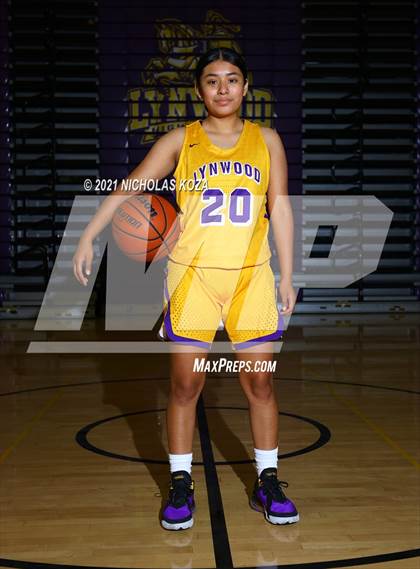 Thumbnail 3 in Lynwood Varsity Basketball Photo Shoot photogallery.