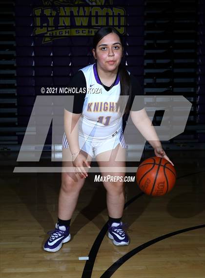 Thumbnail 3 in Lynwood Varsity Basketball Photo Shoot photogallery.