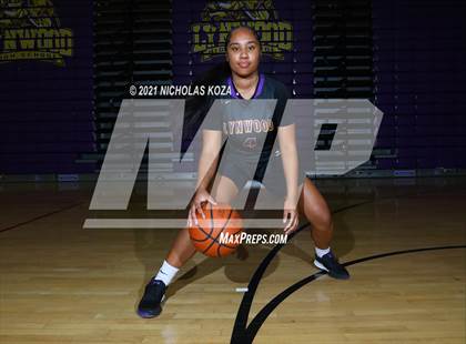 Thumbnail 3 in Lynwood Varsity Basketball Photo Shoot photogallery.