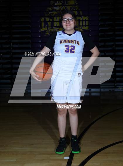 Thumbnail 3 in Lynwood Varsity Basketball Photo Shoot photogallery.