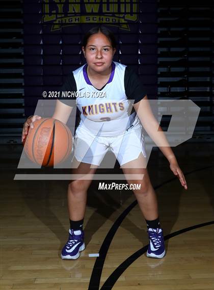 Thumbnail 2 in Lynwood Varsity Basketball Photo Shoot photogallery.