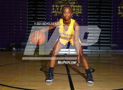 Thumbnail 2 in Lynwood Varsity Basketball Photo Shoot photogallery.