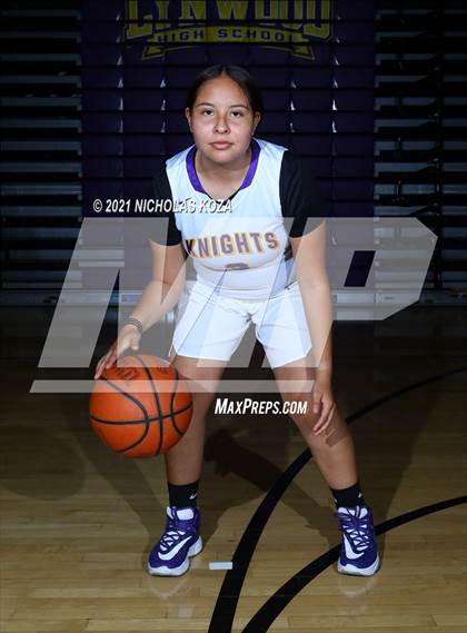 Thumbnail 2 in Lynwood Varsity Basketball Photo Shoot photogallery.