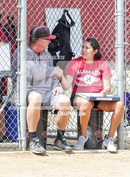 Thumbnail 3 in Godinez vs. Alemany (CIF SS D5 Quarterfinal) photogallery.