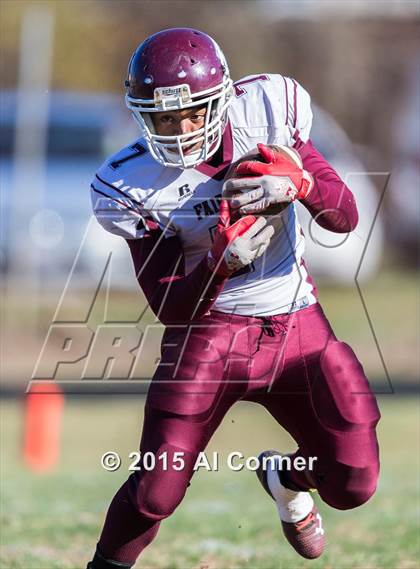Thumbnail 3 in Fairmont Heights @ Forestville Military Academy (MPSSAA 1A North Semifinal) photogallery.