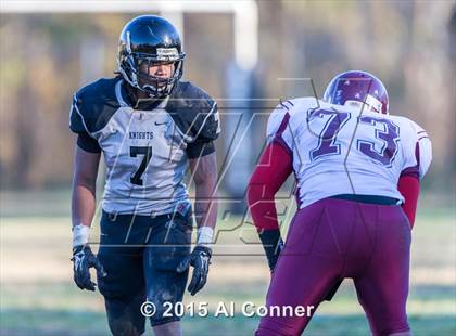 Thumbnail 3 in Fairmont Heights @ Forestville Military Academy (MPSSAA 1A North Semifinal) photogallery.
