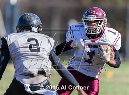 Thumbnail 3 in Fairmont Heights @ Forestville Military Academy (MPSSAA 1A North Semifinal) photogallery.