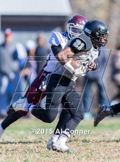 Thumbnail 3 in Fairmont Heights @ Forestville Military Academy (MPSSAA 1A North Semifinal) photogallery.