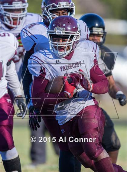 Thumbnail 3 in Fairmont Heights @ Forestville Military Academy (MPSSAA 1A North Semifinal) photogallery.