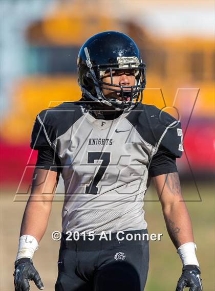 Thumbnail 1 in Fairmont Heights @ Forestville Military Academy (MPSSAA 1A North Semifinal) photogallery.