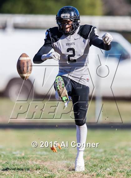 Thumbnail 3 in Fairmont Heights @ Forestville Military Academy (MPSSAA 1A North Semifinal) photogallery.