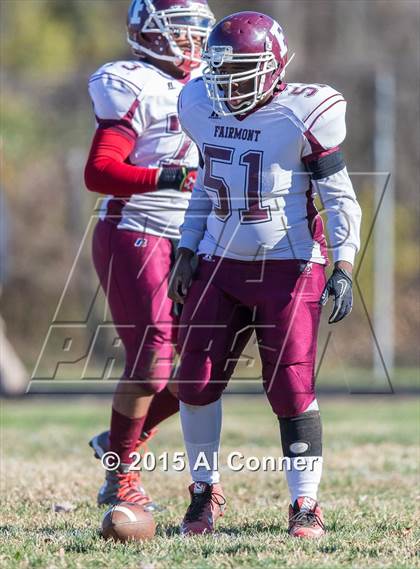 Thumbnail 3 in Fairmont Heights @ Forestville Military Academy (MPSSAA 1A North Semifinal) photogallery.
