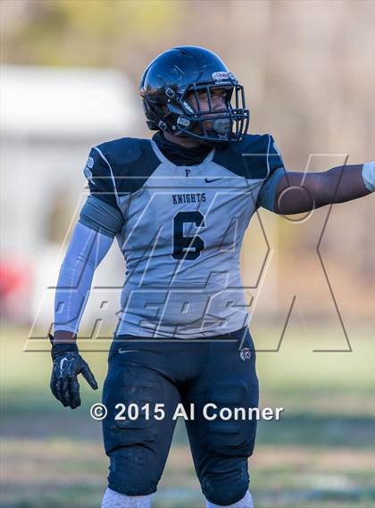 Thumbnail 2 in Fairmont Heights @ Forestville Military Academy (MPSSAA 1A North Semifinal) photogallery.