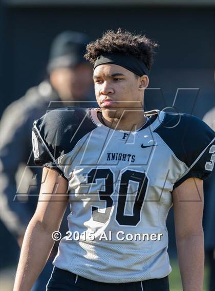 Thumbnail 2 in Fairmont Heights @ Forestville Military Academy (MPSSAA 1A North Semifinal) photogallery.