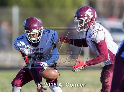 Thumbnail 3 in Fairmont Heights @ Forestville Military Academy (MPSSAA 1A North Semifinal) photogallery.