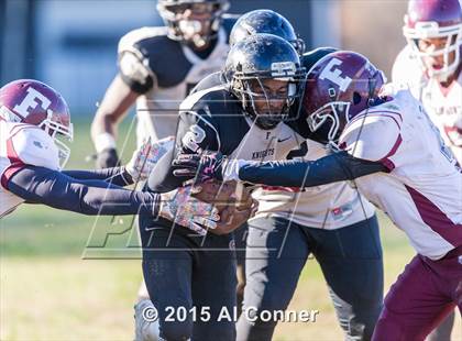 Thumbnail 2 in Fairmont Heights @ Forestville Military Academy (MPSSAA 1A North Semifinal) photogallery.