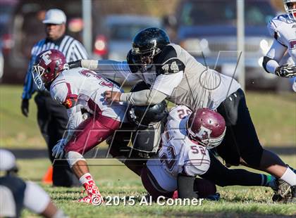 Thumbnail 1 in Fairmont Heights @ Forestville Military Academy (MPSSAA 1A North Semifinal) photogallery.