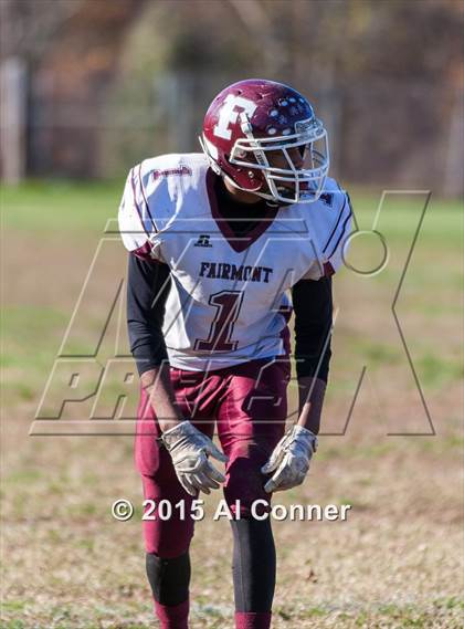 Thumbnail 1 in Fairmont Heights @ Forestville Military Academy (MPSSAA 1A North Semifinal) photogallery.