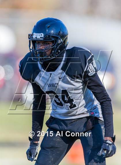 Thumbnail 3 in Fairmont Heights @ Forestville Military Academy (MPSSAA 1A North Semifinal) photogallery.