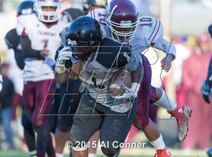 Thumbnail 1 in Fairmont Heights @ Forestville Military Academy (MPSSAA 1A North Semifinal) photogallery.