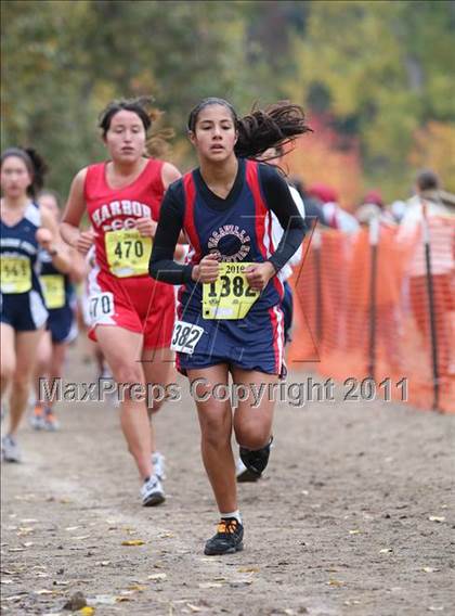 Thumbnail 3 in CIF State Cross Country Championships (D5 Girls) photogallery.