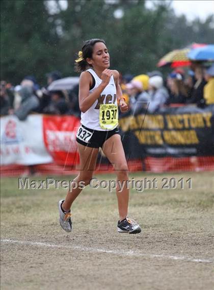 Thumbnail 3 in CIF State Cross Country Championships (D5 Girls) photogallery.