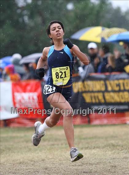 Thumbnail 2 in CIF State Cross Country Championships (D5 Girls) photogallery.