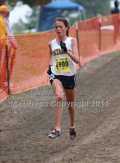 Thumbnail 1 in CIF State Cross Country Championships (D5 Girls) photogallery.