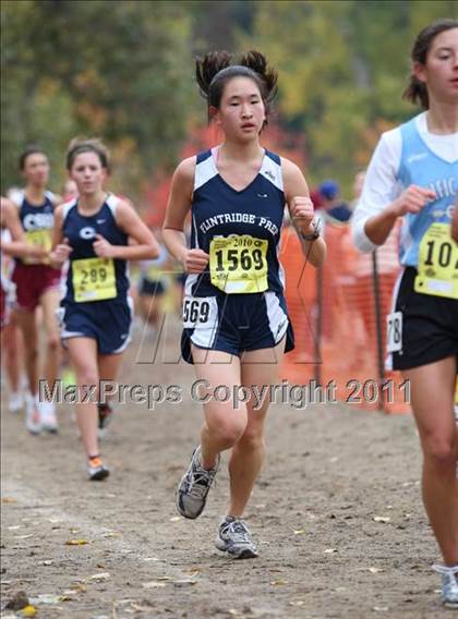 Thumbnail 1 in CIF State Cross Country Championships (D5 Girls) photogallery.