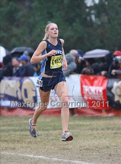 Thumbnail 2 in CIF State Cross Country Championships (D5 Girls) photogallery.