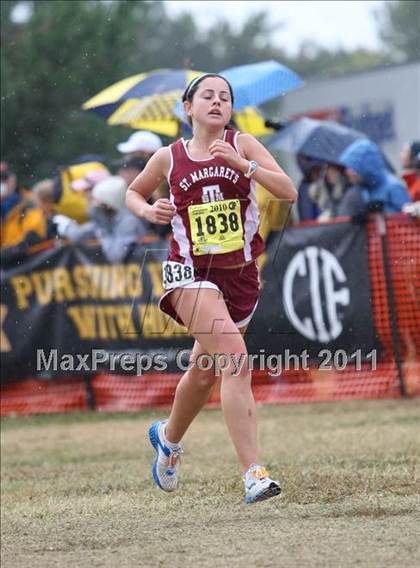 Thumbnail 2 in CIF State Cross Country Championships (D5 Girls) photogallery.
