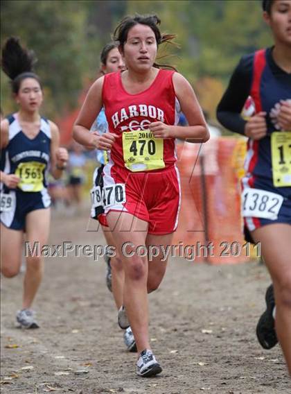 Thumbnail 3 in CIF State Cross Country Championships (D5 Girls) photogallery.