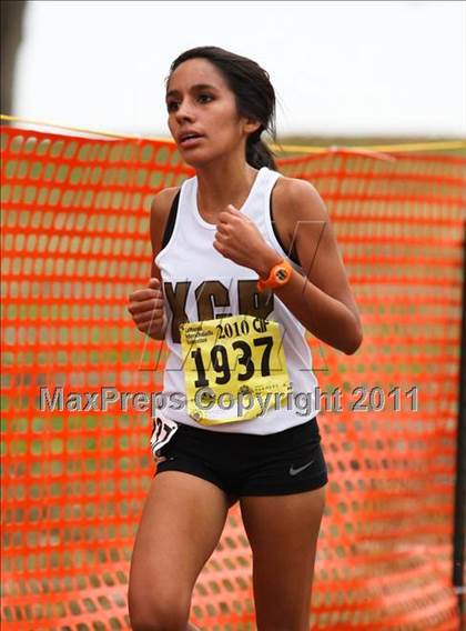 Thumbnail 3 in CIF State Cross Country Championships (D5 Girls) photogallery.